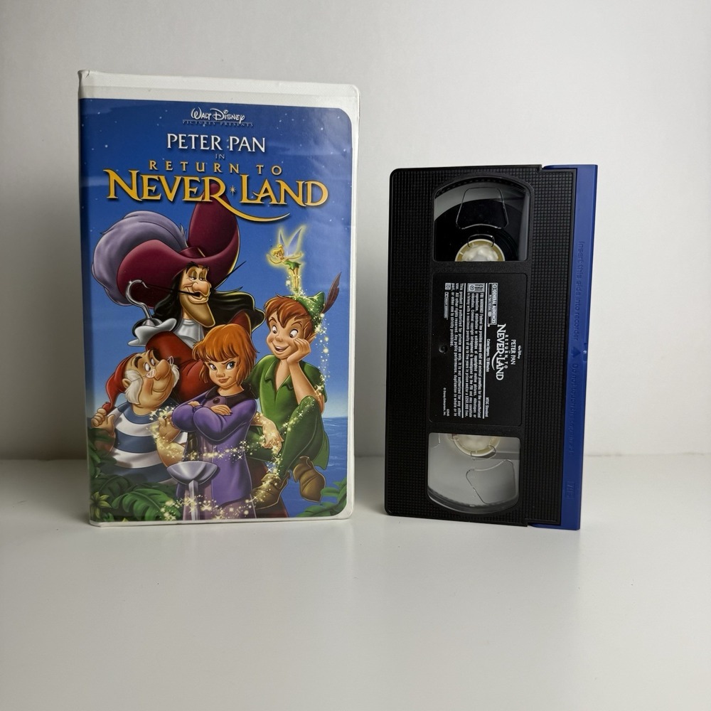 Peter Pan 2 Return To Neverland Vhs Clamshell